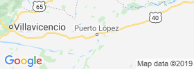 Puerto Lopez map